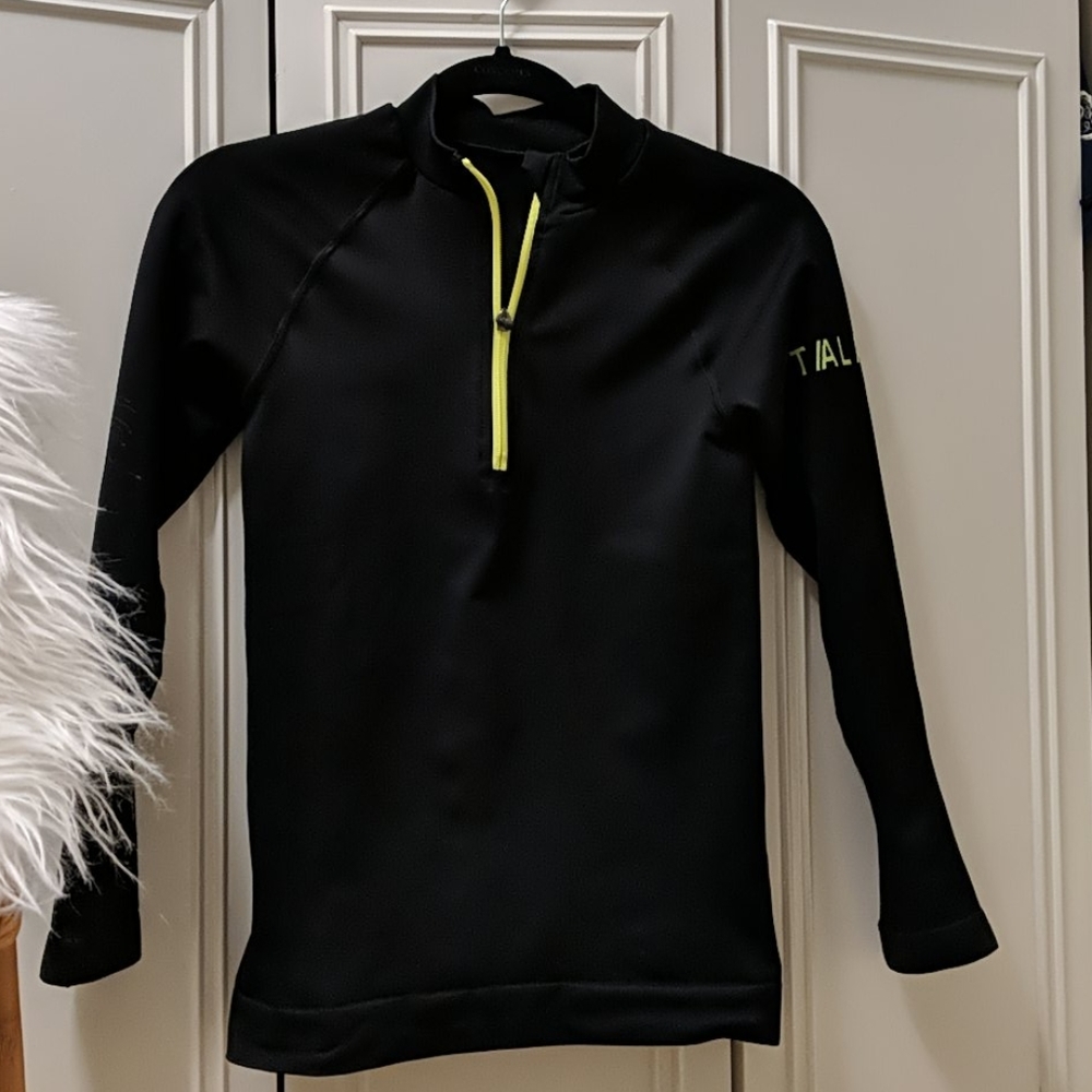 We Are Tala Onda Zip Activewear Top